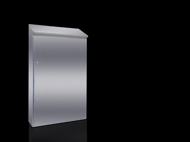 Rittal HD 1317.600 HD Compact enclosure, WHD: 810x1250(H1)x1421(H2)x300 mm, Stainless steel 14301, with mounting plate, with hinged door and silicone seal Turkey