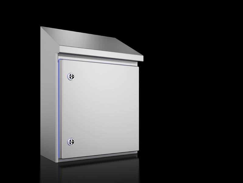Rittal HD 1306.600 HD Compact enclosure, WHD: 390x430(H1)x549(H2)x210 mm, Stainless steel 14301, with mounting plate, with hinged door and silicone seal Turkey