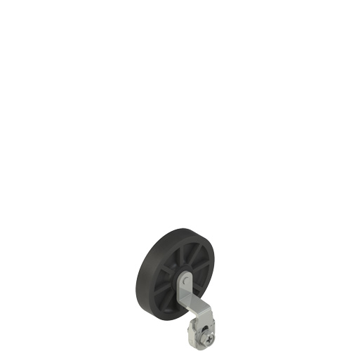 Pizzato VN A00KE-R26 Adjustable shaped metal revolving lever with rubber roller, Ø 50 mm Turkey