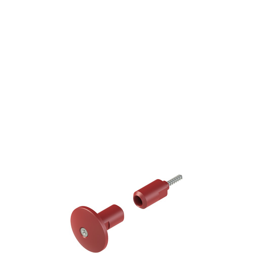 Pizzato VF FG-LPRG Metal release button for wall thickness from 60 to 500 mm, supplied with 2 supports and 2 screws, without M10 threaded bar Turkey