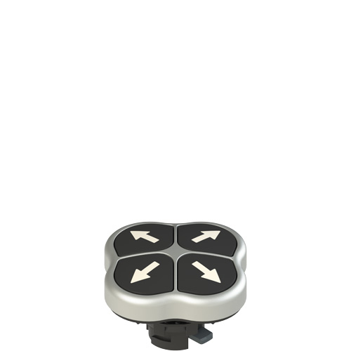 Pizzato E2 1PQFA9QAAA Quadruple pushbutton Turkey