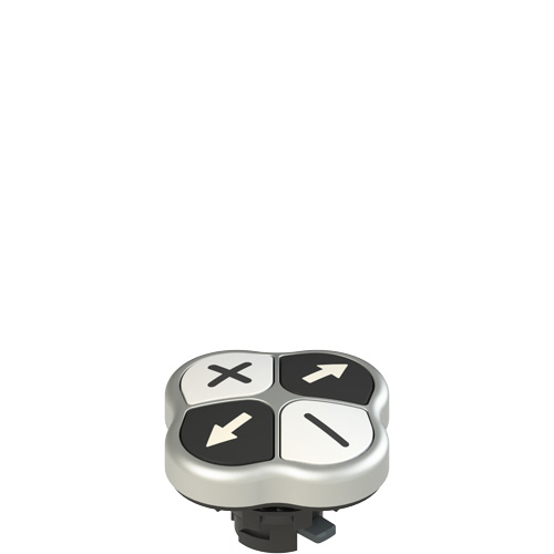 Pizzato E2 1PQFA9QAAM Quadruple pushbutton Turkey