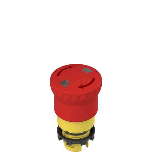 Pizzato E2 1PERF4531 Turn to release emergency pushbutton with mechanical indicator Turkey