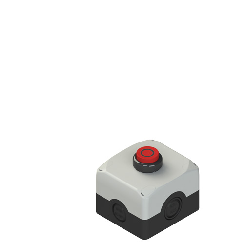 Pizzato ES AC31017 Complete unit with enclosure, projecting pushbutton and contacts Turkey