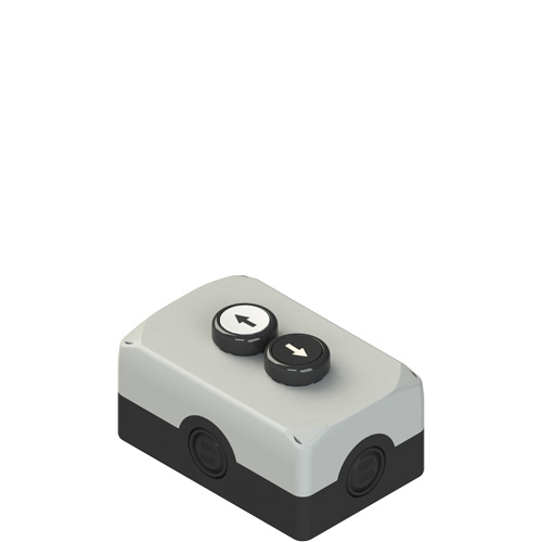 Pizzato ES AC32012 Complete unit with enclosure, 2 flush pushbuttons and contacts Turkey