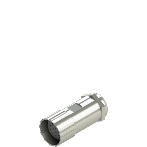 Pizzato VF CBSM19TC07 M23 straight metallic female connector, 19 poles, without cable Turkey