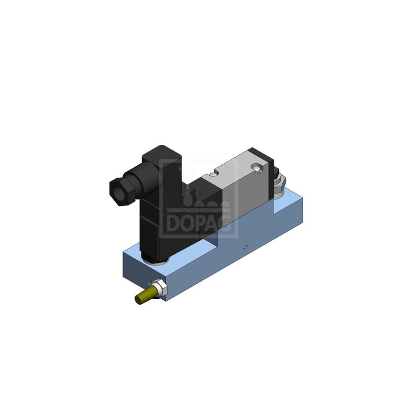 Dopag 1010906 Solenoid valve plate with industrial plug type CI Turkey