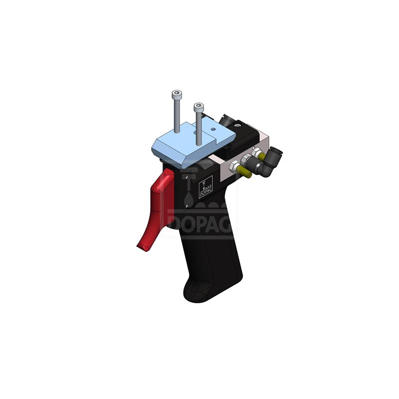 Dopag 401.01.11 Handle pneumatic with mounting plate Turkey