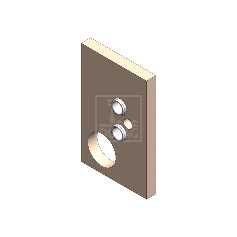 Dopag 1025525 Insulating pate to SPV-01/03/04 with centring sleeves Turkey