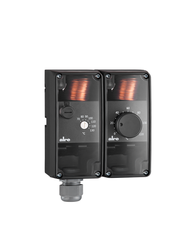 Alre RTKSA-010.200 Universal capillary double thermostat, TR 0…120…°C, STB 70…130…°C, hysteresis TR=3K STB=-10…-15K Turkey