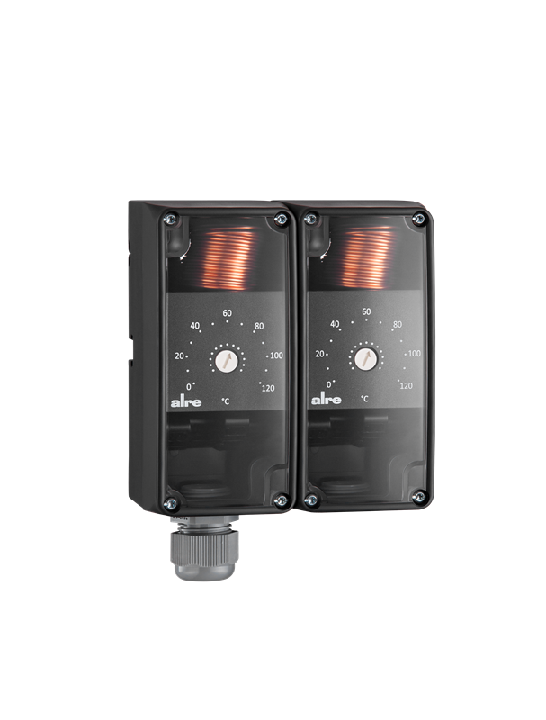Alre RTKSA-014.210 Universal capillary double thermostat, TW 0…120…°C, TW 0…120…°C, hysteresis 2x 3K Turkey
