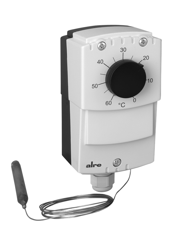 Alre JET-120 XG Capillary thermostat, wall mounting, 0…60…°C, adjustable hysteresis 220K, external setting, capillary length 45m Turkey