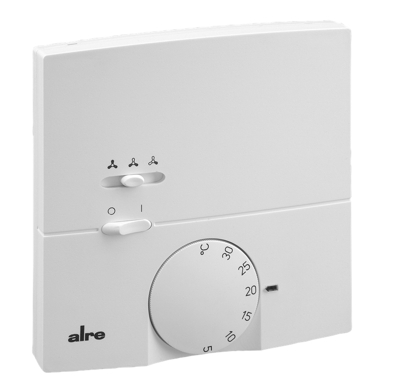 Alre KTBSB-112.070 Room thermostat, heating/cooling, surface-mounted, 230V AC, 3-stage fan output Turkey