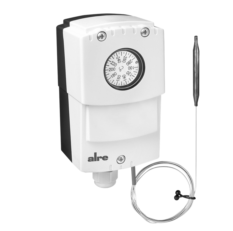 Alre JET-150 F Capillary thermostat, wall mounting, 100…280…°C, adjustable hysteresis 850K, internal setting, capillary length 18m Turkey