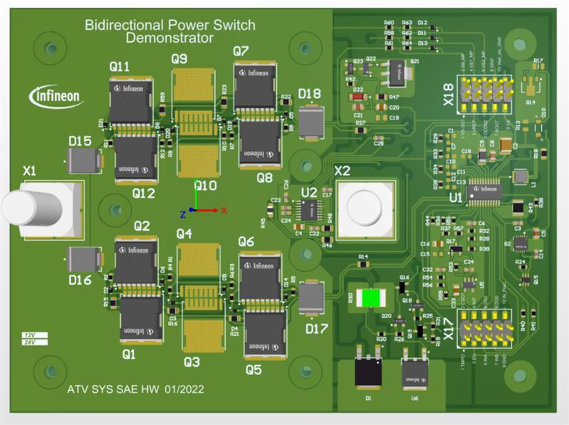 Infineon R 12V PDU SWITCH20 Turkey