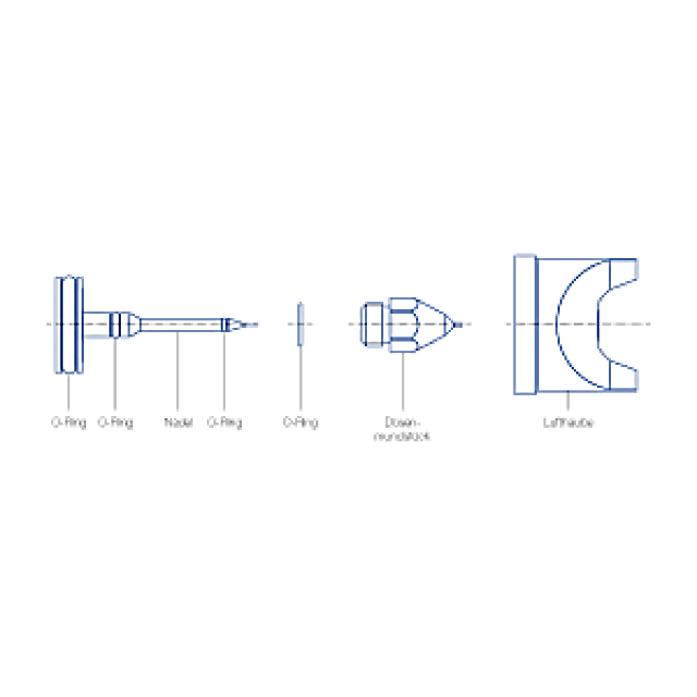 Lechler Spare parts and Power set for series 176 ViscoMist | 0176071Y00005 Pneumatic atomizing nozzles Turkey