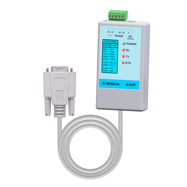 Seneca S107P RS232 - RS485/422 serial converter, portable version with Half / Full duplex communication Turkey