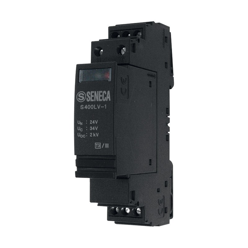 Seneca S400LV-1 Type 3 surge protection for power equipment, 24 Vac/dc with 3 conductors (L, N, PE) Turkey