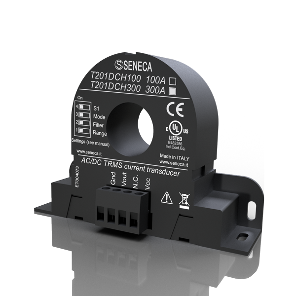 Seneca T201DCH300 AC/DC contactless TRMS current (± 300 A) transducer, Hall Effect Turkey