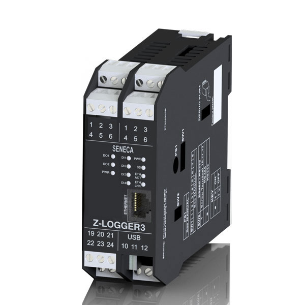 Seneca Z-LOGGER3 Datalogger with built-in and expandable I/Os, logic functions, remote control and alarm management Turkey