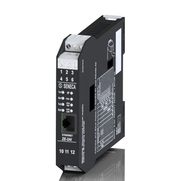 Seneca ZE-2AI
        (HW rev. D0x) 2 CH Analog input Modbus RTU - Modbus TCP-IP module Turkey