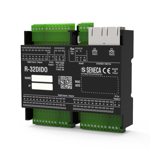Seneca R-32DIDO-P (HW rev. A0/B0) Profinet I/O module with 32 configurable digital inputs/outputs Turkey