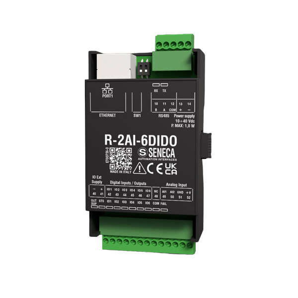 Seneca R-2AI-6DIDO Profinet Profinet IO module with 2 universal analog inputs and 6 digital input/output channels Turkey