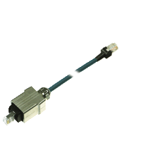 Pepperl+Fuchs ICZ-AIDA1-V45-5M-PUR-V45-G Connecting cable RJ-45 to RJ-45, PUR cable 4-pole, CAT5e Turkey
