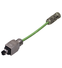 Pepperl+Fuchs ICZ-AIDA2-V45-0,2M-PUR-V1D-G Connecting cable RJ-45 to M12 D-coded Turkey