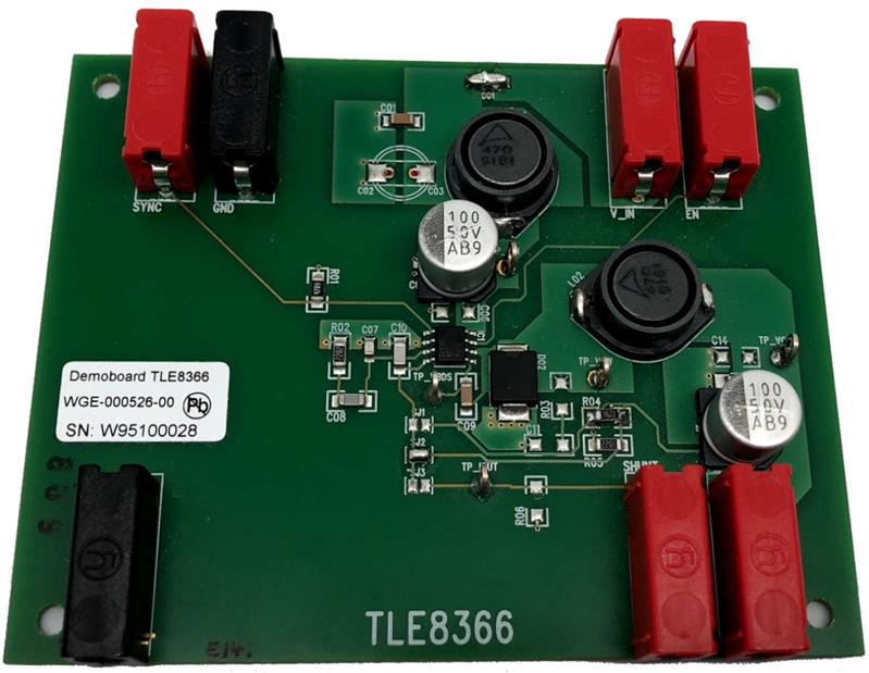 Infineon DEMOBOARD TLE8366EV Turkey