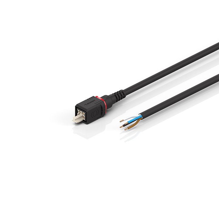 Beckhoff C9900-K978…K982 Power cable, PUR, 4 x 150 mm², drag-chain suitable, black Turkey