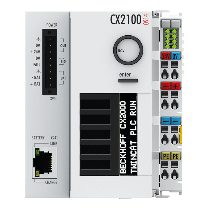 Beckhoff CX2100-0914 Power supply unit for external UPS for CX20x0, CX20x3 and CX2042 Turkey