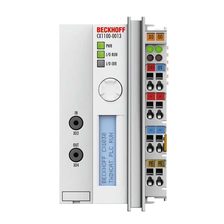 Beckhoff CX1100-0013 Power supply units and I/O interfaces for CX1030 Turkey