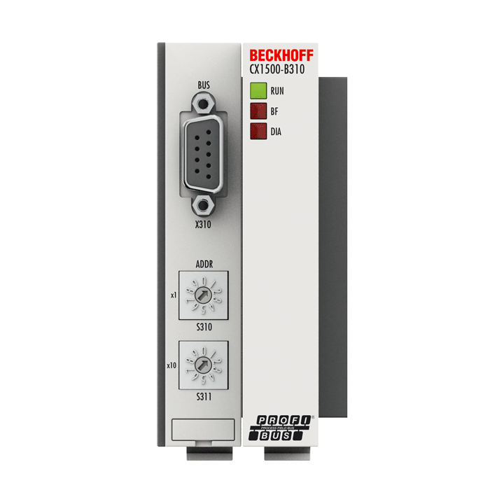 Beckhoff CX1500-B310 PROFIBUS slave fieldbus connection Turkey