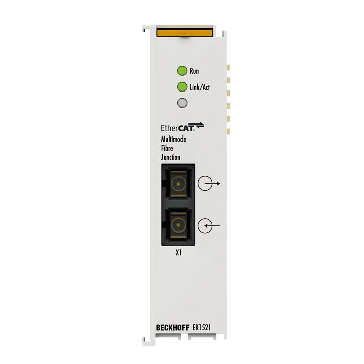 Beckhoff EK1521 1-port EtherCAT fiber-optic junction Turkey