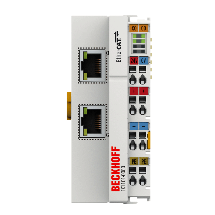 Beckhoff EK1101-0080 EtherCAT Coupler with ID switch, Fast Hot Connect Turkey