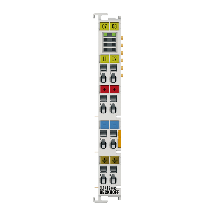 Beckhoff EL1712-0020 EtherCAT Terminal, 2-channel digital input, 120 V DC, 3 ms Turkey