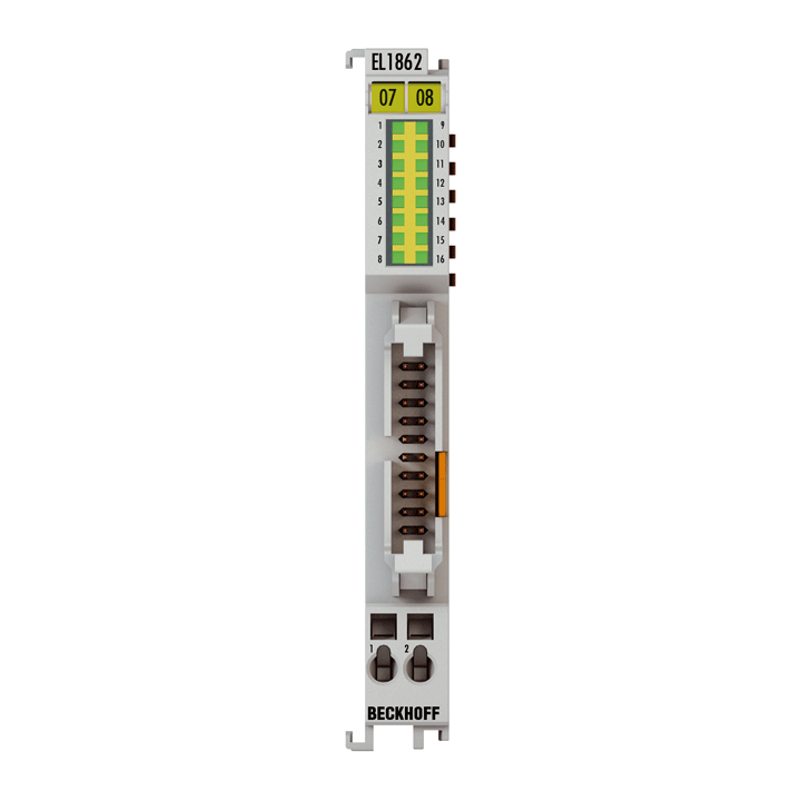 Beckhoff EL1862 EtherCAT Terminal, 16-channel digital input, 24 V DC, 3 ms, flat-ribbon cable Turkey