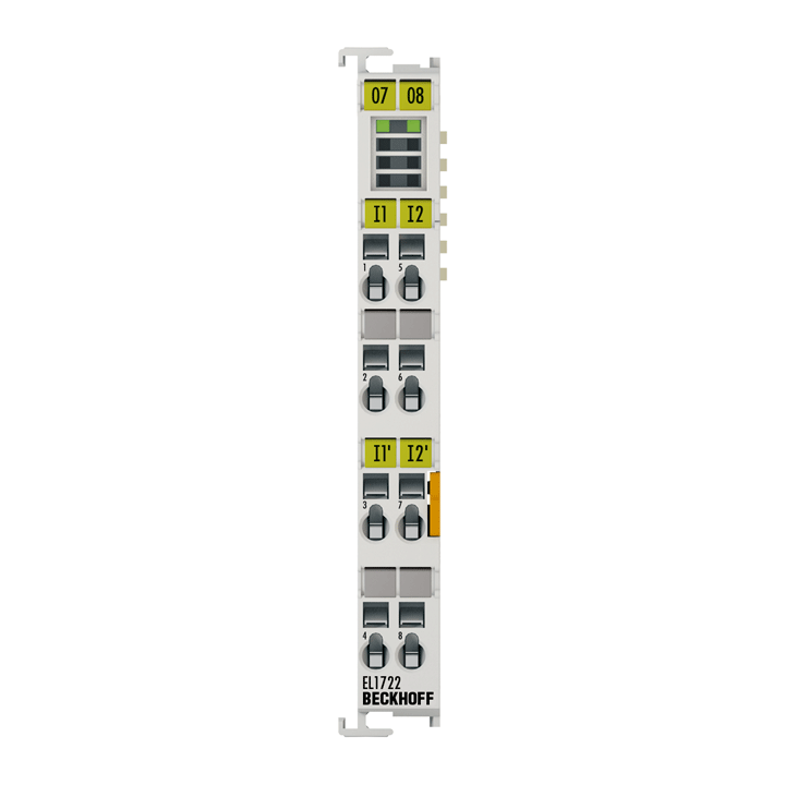 Beckhoff EL1722 EtherCAT Terminal, 2-channel digital input, 120…230 V AC, 10 ms, without power contacts Turkey
