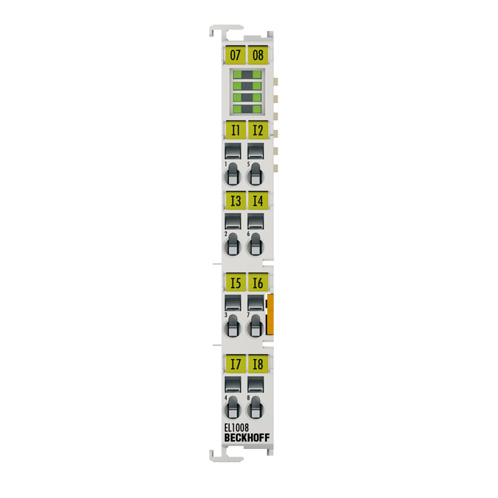 Beckhoff EL1008 EtherCAT Terminal, 8-channel digital input, 24 V DC, 3 ms Turkey