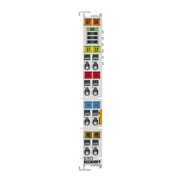 Beckhoff EL1012 EtherCAT Terminal, 2-channel digital input, 24 V DC, 10 µs Turkey