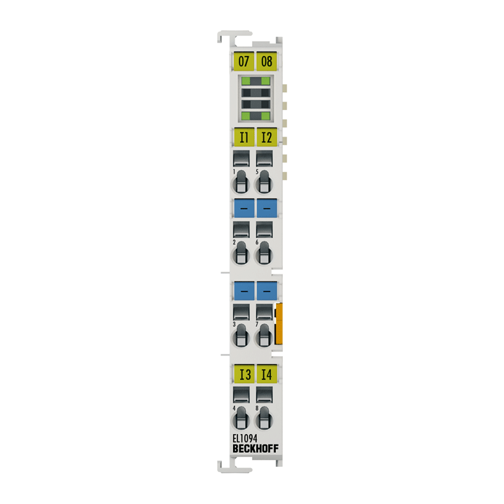 Beckhoff EL1094 EtherCAT Terminal, 4-channel digital input, 24 V DC, 10 µs, ground switching Turkey