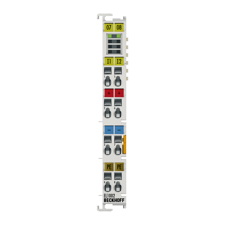 Beckhoff EL1002 EtherCAT Terminal, 2-channel digital input, 24 V DC, 3 ms Turkey