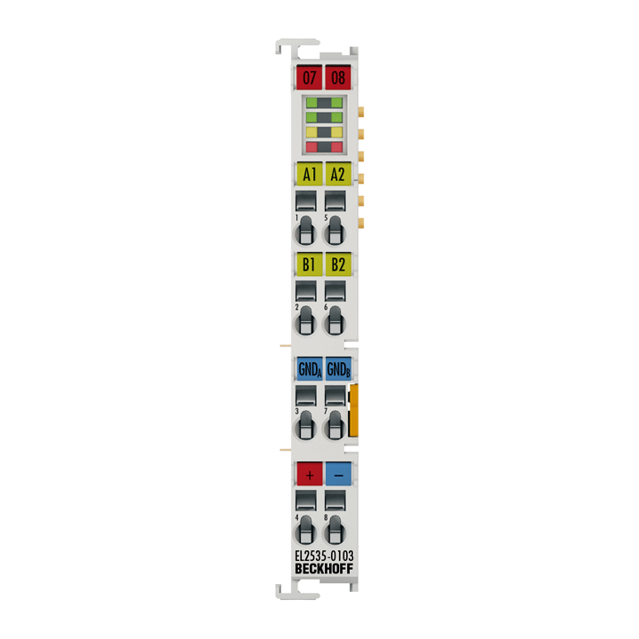 Beckhoff EL2535-0103 EtherCAT Terminal, 2-channel PWM output, 24…48 V DC, 3 A, current-controlled Turkey
