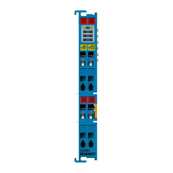 Beckhoff ELX2002 EtherCAT Terminal, 2-channel digital output, 24 V DC, 45 mA, Ex i Turkey
