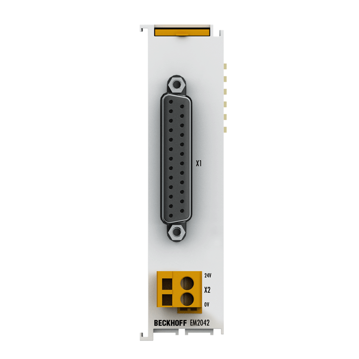Beckhoff EM2042 EtherCAT Terminal, 16-channel digital output, 24 V DC, 05 A, D-sub Turkey