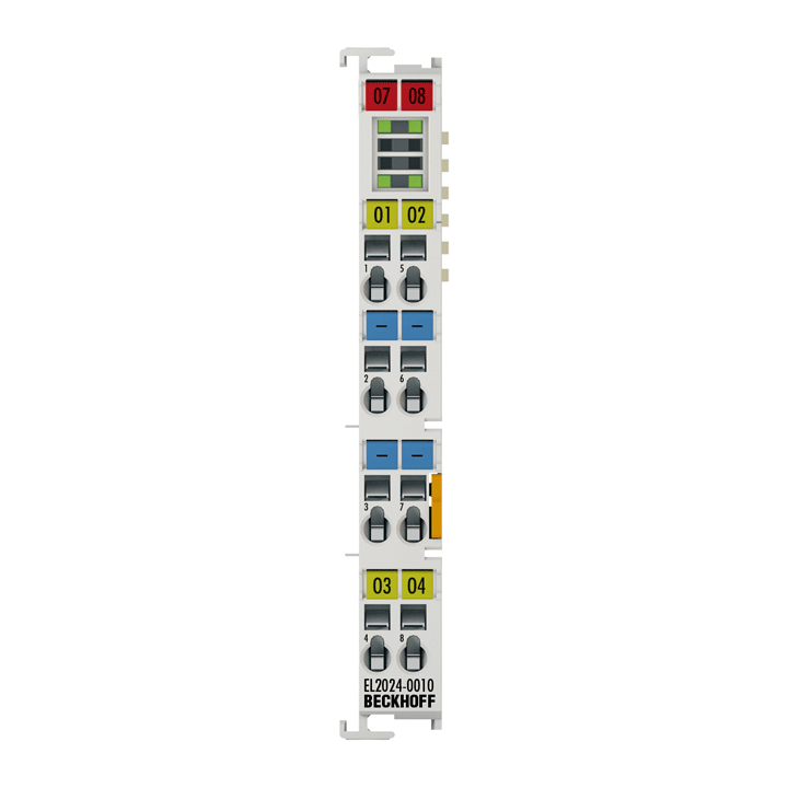 Beckhoff EL2024-0010 EtherCAT Terminal, 4-channel digital output, 12 V DC, 2 A Turkey