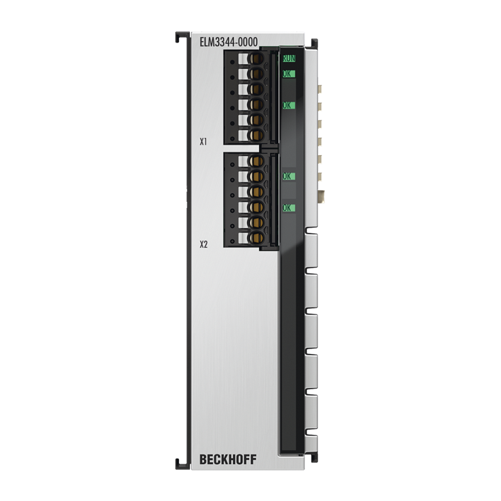 Beckhoff ELM3344-0000 EtherCAT Terminal, 4-channel analog input, temperature, thermocouple, 24 bit, high-precision, 1 ksps Turkey