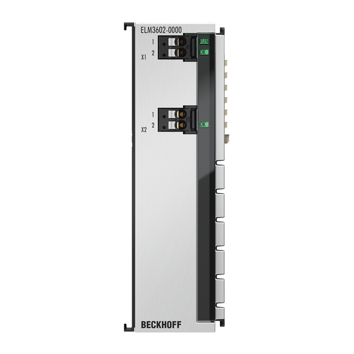 Beckhoff ELM3602-0000 EtherCAT Terminal, 2-channel analog input, IEPE/accelerometer, 24 bit, 50 ksps Turkey