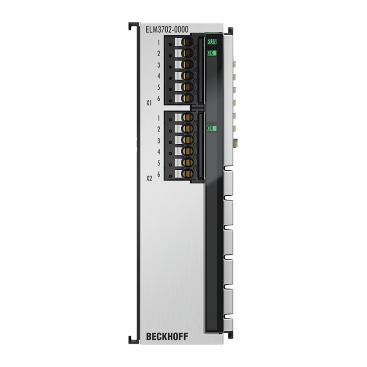 Beckhoff ELM3702-0000 EtherCAT Terminal, 2-channel analog input, multi-function, 24 bit, 10 ksps Turkey